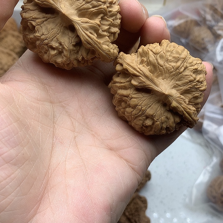 司***明文玩核桃吊坠54官帽饼小浮黄