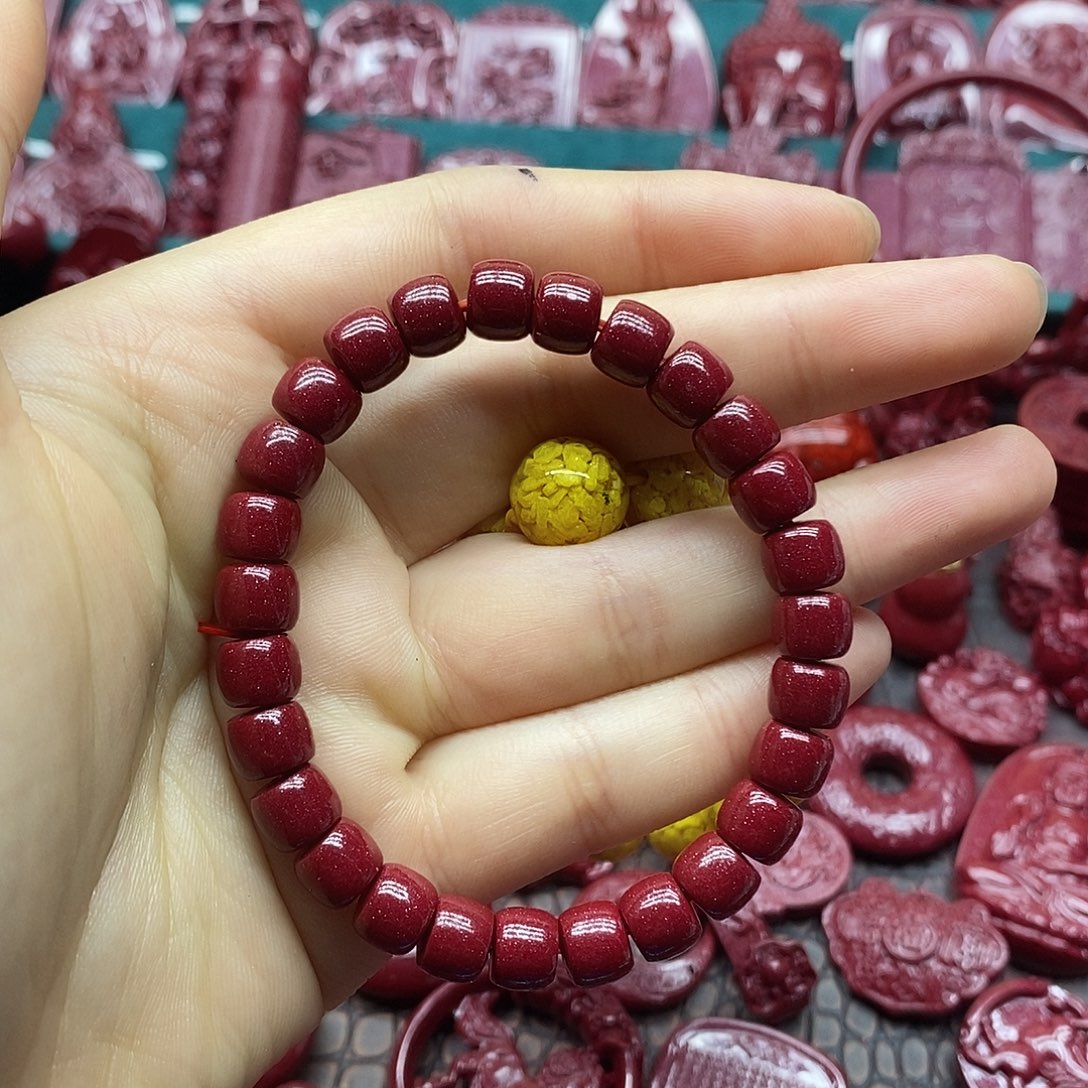 天然辰砂朱砂手串