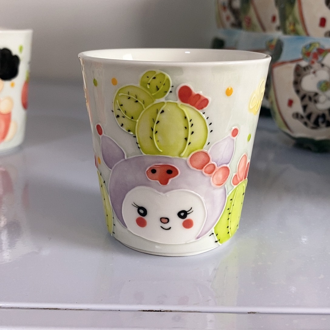 杯景德镇陶瓷高温瓷