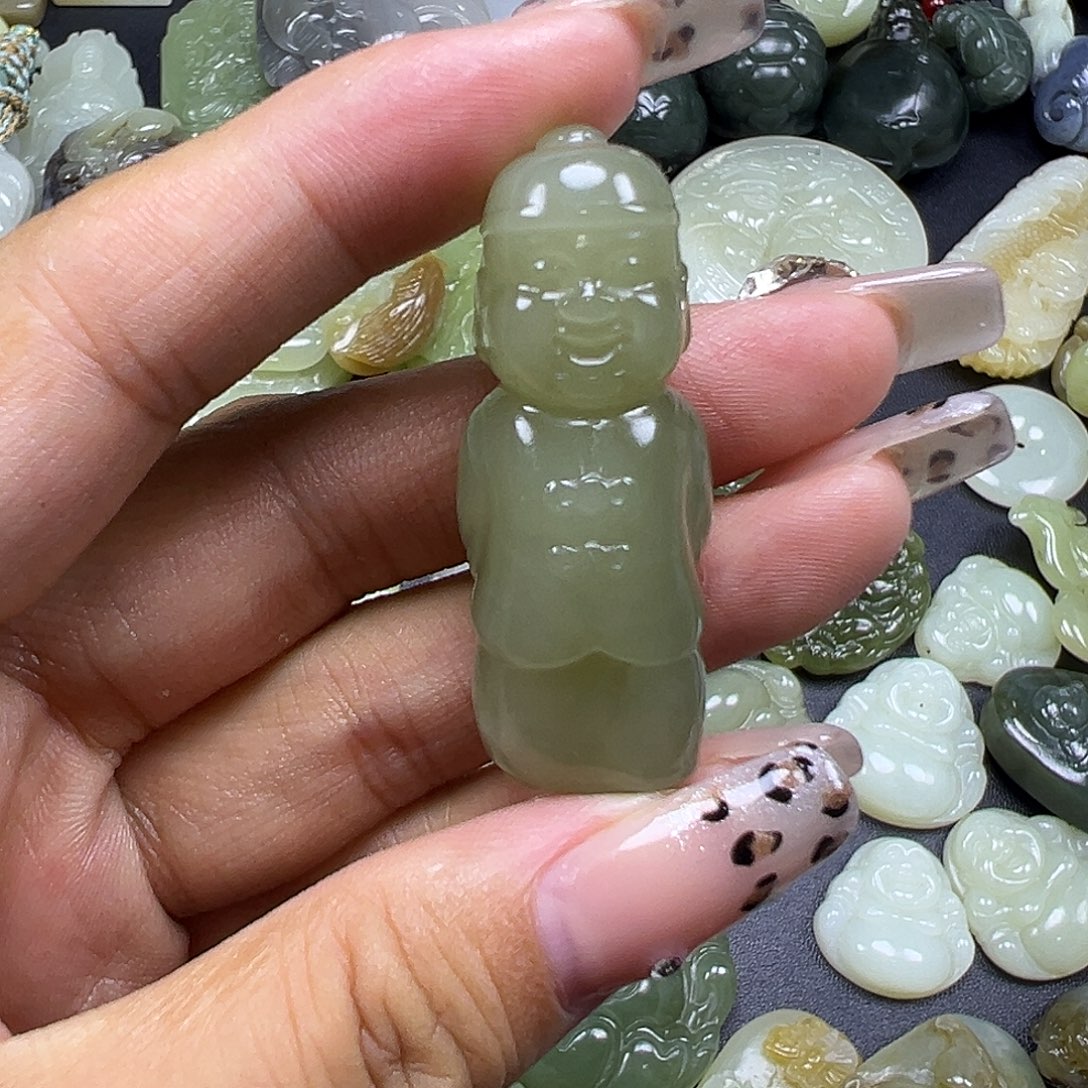 颈饰未镶嵌和田玉有棉