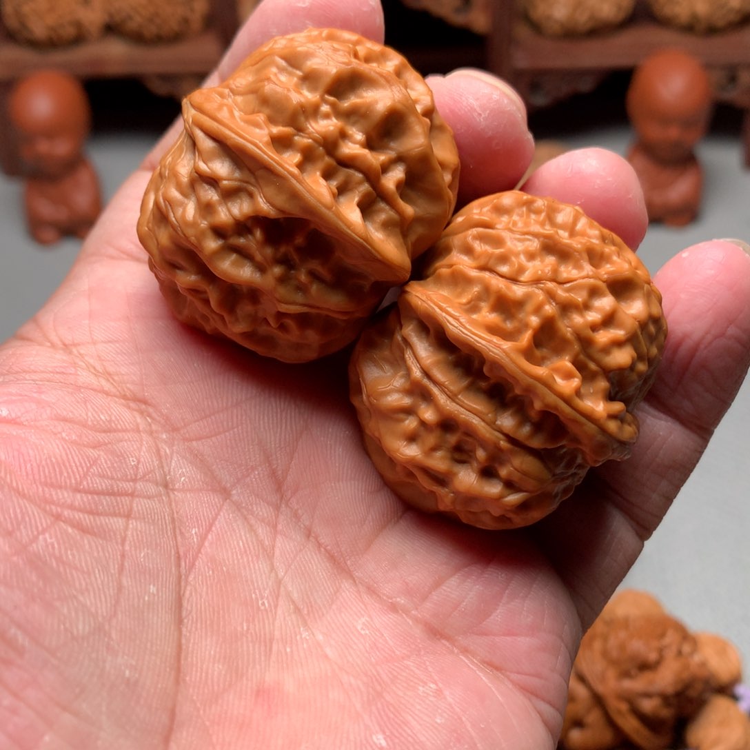 桃核吊坠黄松峪元宝