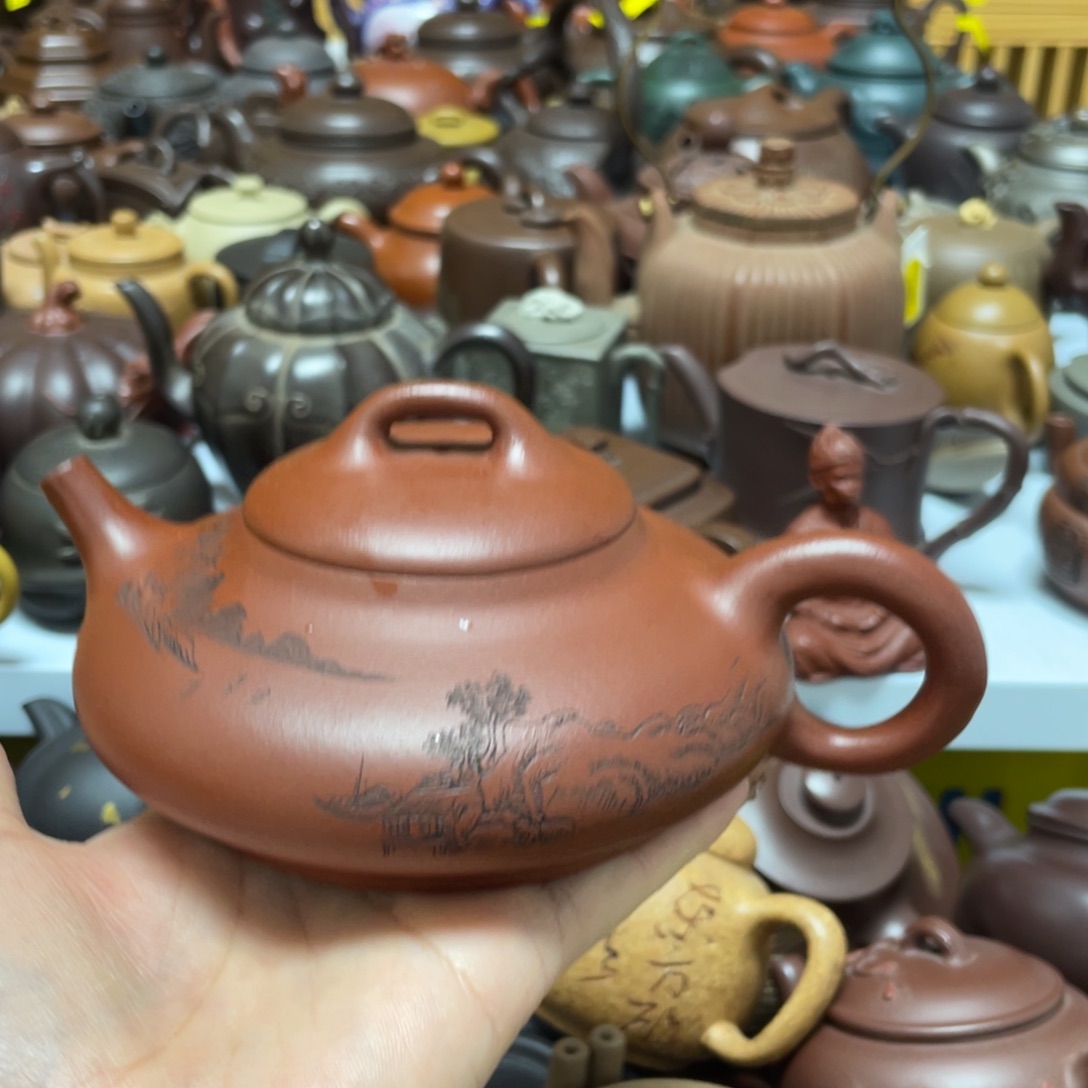 顺***子紫砂茶壶紫砂艺术作品