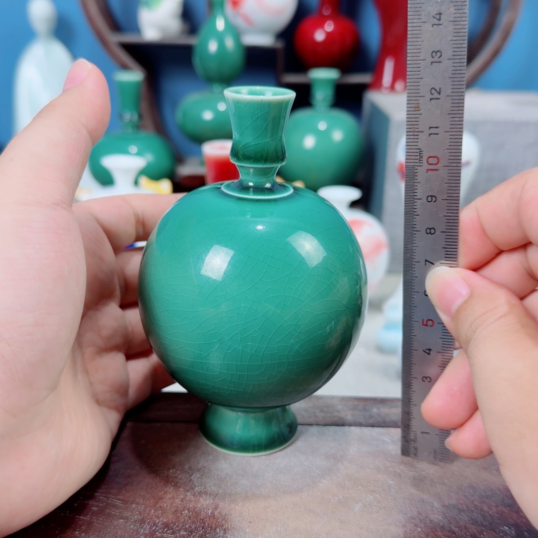 陶瓷手工小花器摆件