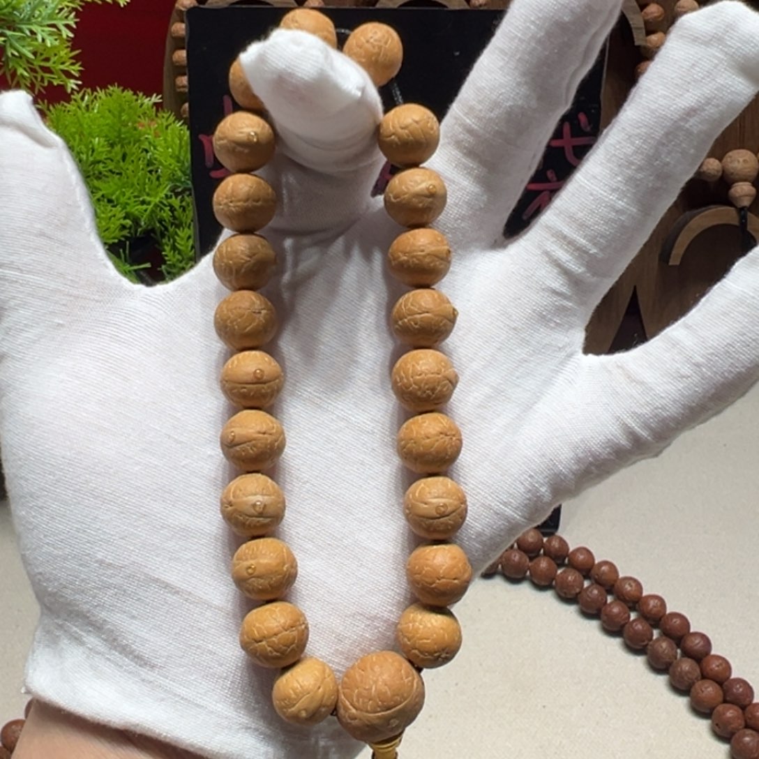 顺***然手串凤眼菩提12mm