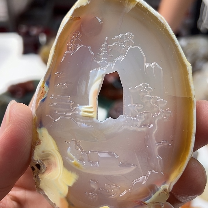 未镶嵌颈饰玛瑙/玉髓