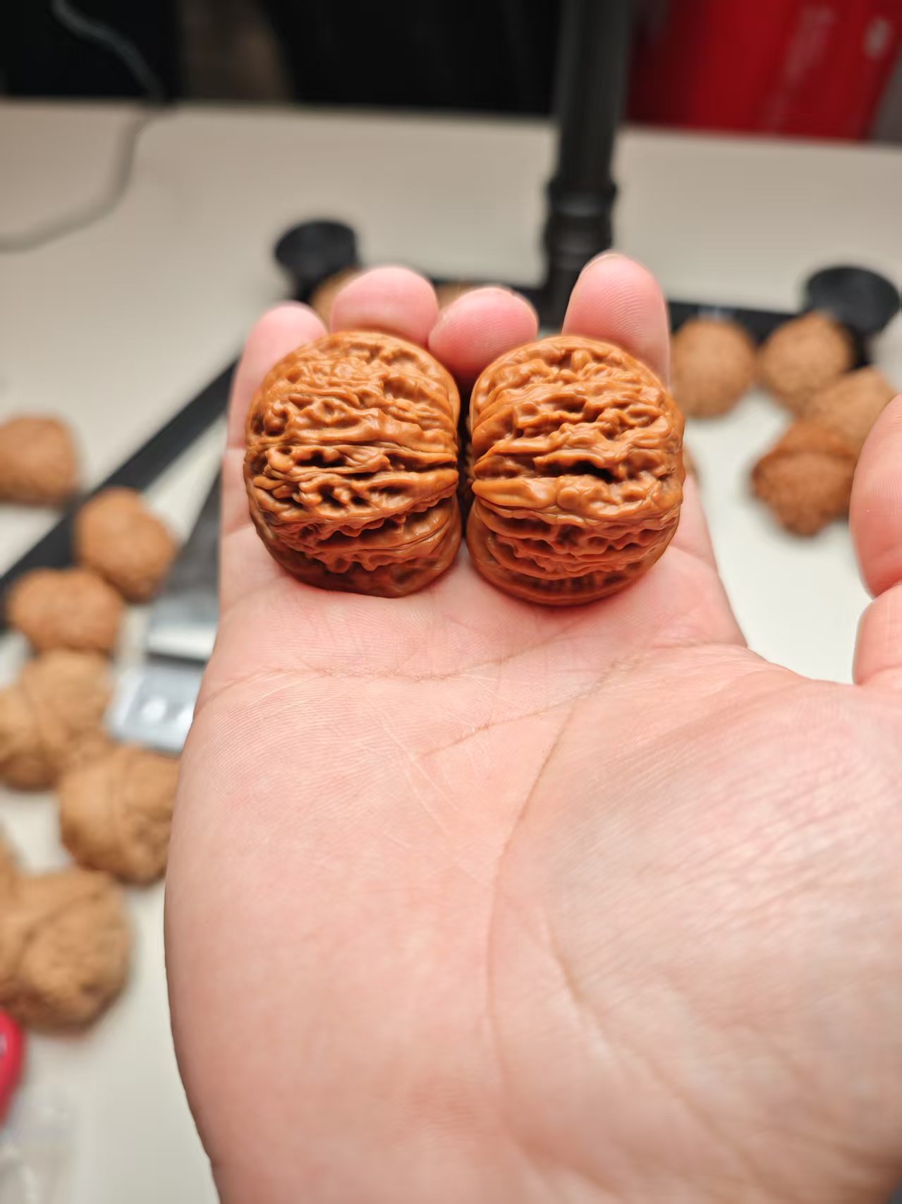 汉高楼文玩麻核桃手把件直播间链接