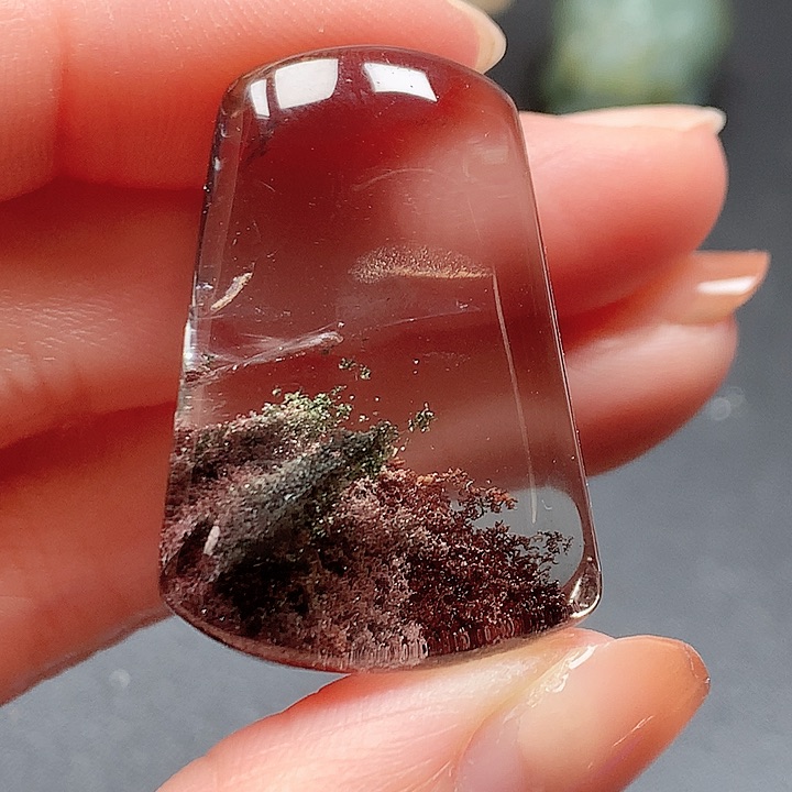 水晶吊坠(不含链)未镶嵌为****茶