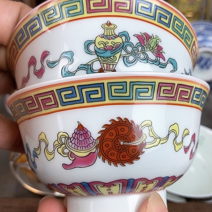 景德镇陶瓷藏式茶碗