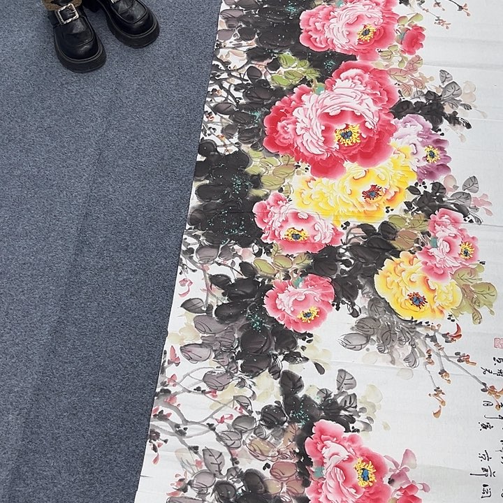 国画宣纸国画纯手绘作品