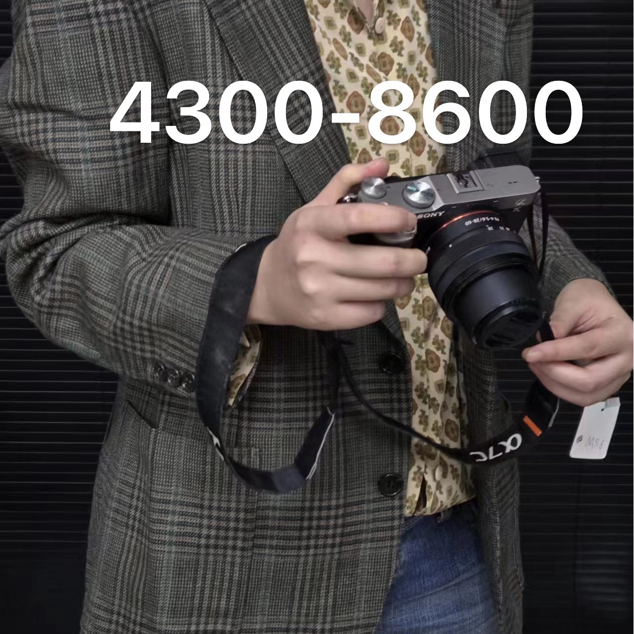 vintage小众设计师外套4000/8600