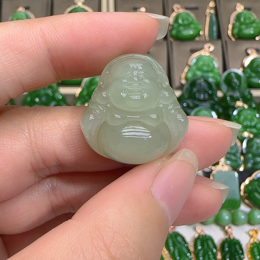 和田玉吊坠(不含链)未镶嵌