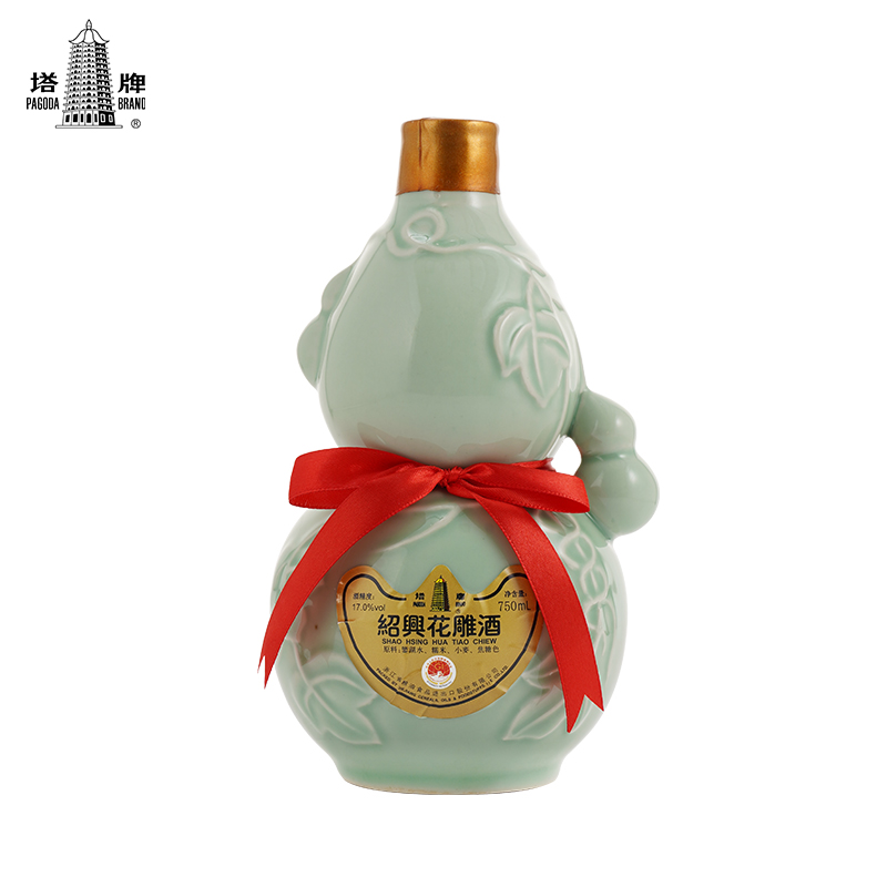 塔牌出口葫芦花雕酒750ml半干型传统手工冬酿加饭酒花雕绍兴黄酒