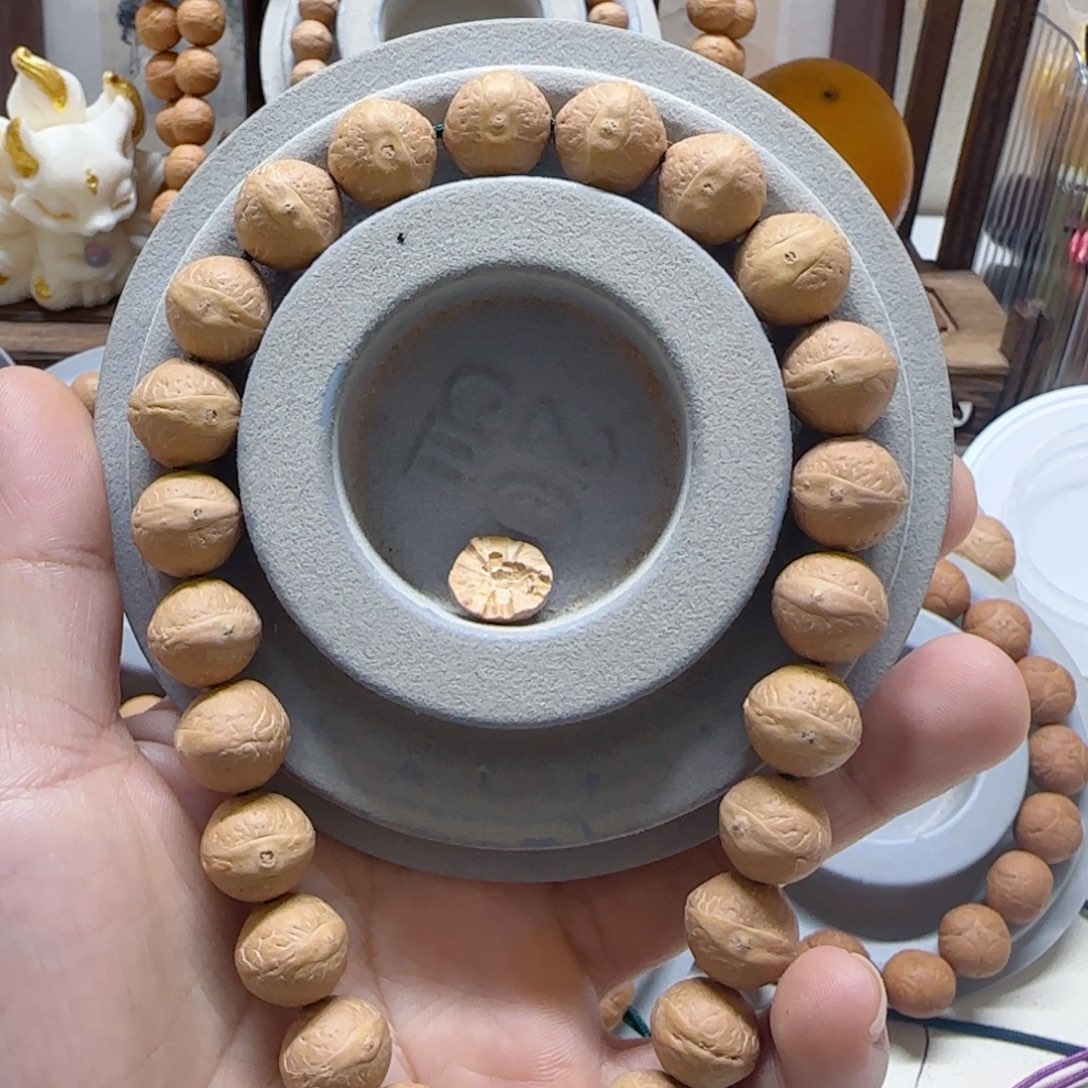 手串凤眼菩提13mm凤眼半实心0@779