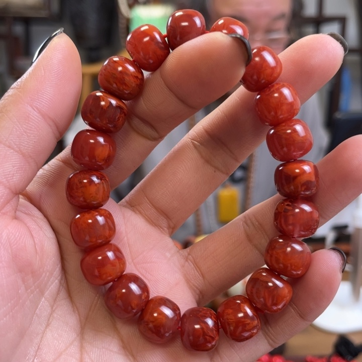 南红玛瑙颈饰未镶嵌手