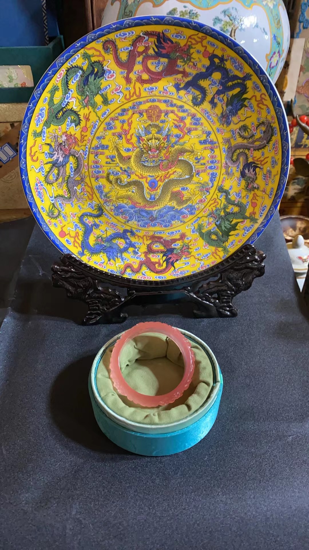 瓷盘云M摆件一个链接