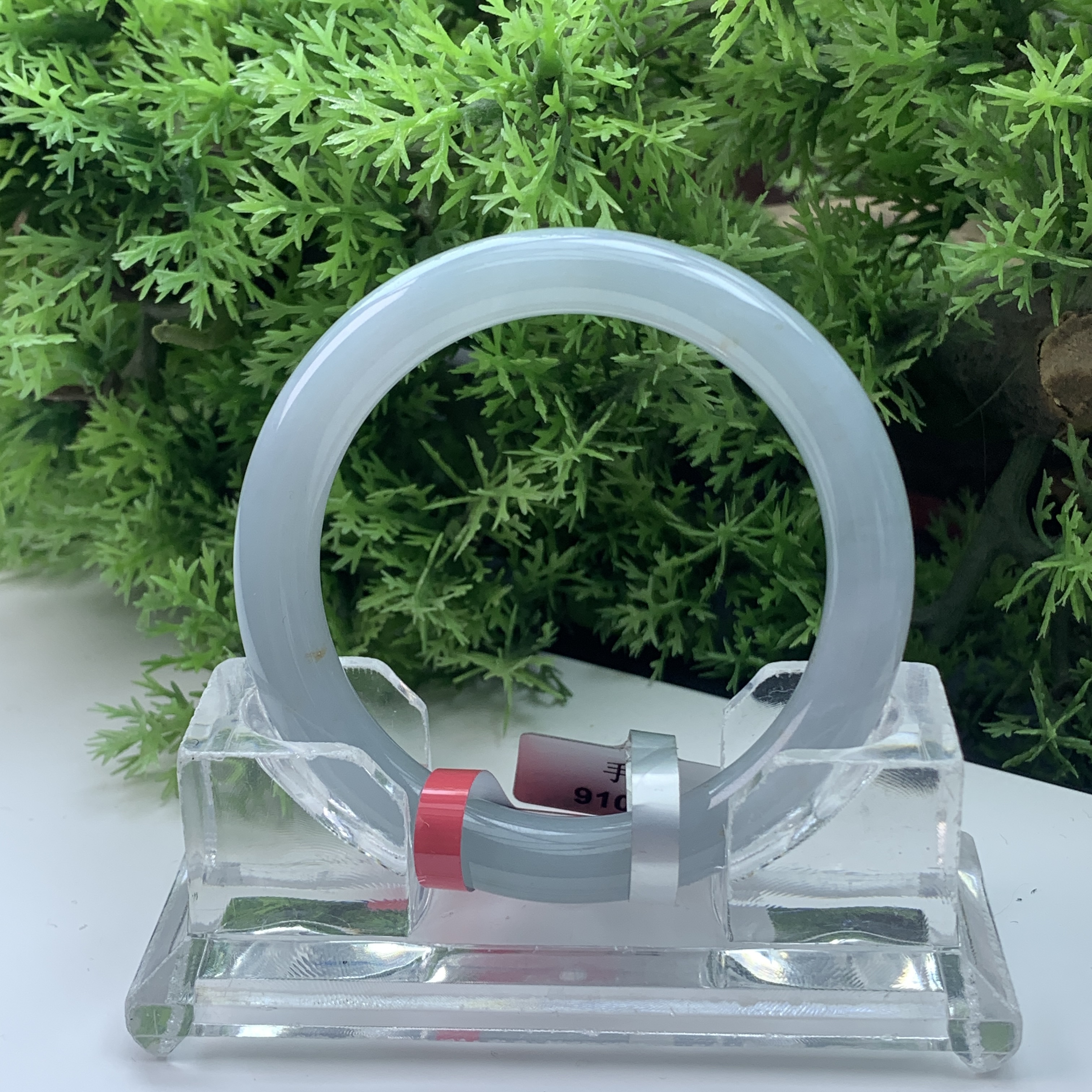 【刘思懿】天然缅甸A货翡翠手镯-Z-4