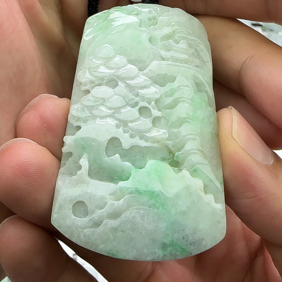 颈饰未镶嵌翡翠翡翠