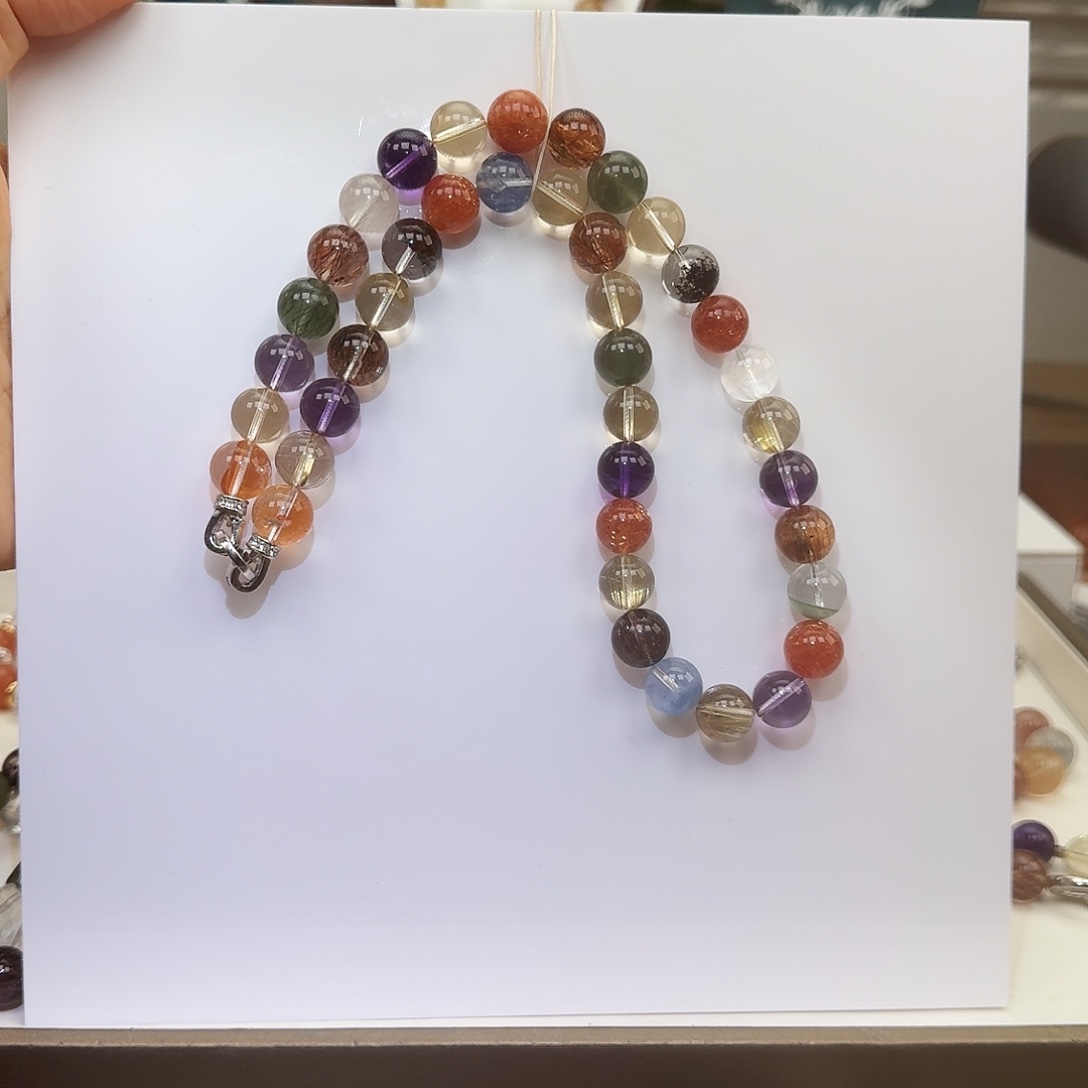 水晶颈饰未镶嵌多样发一