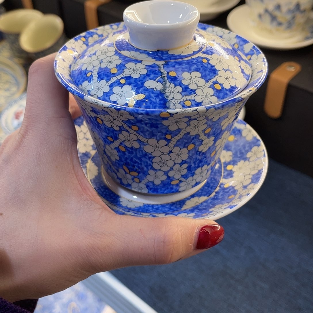 陶景德陶瓷盖碗茶具