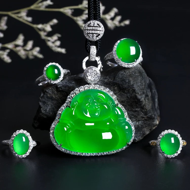 翡翠佛公吊坠蛋面，客服专用链接勿拍