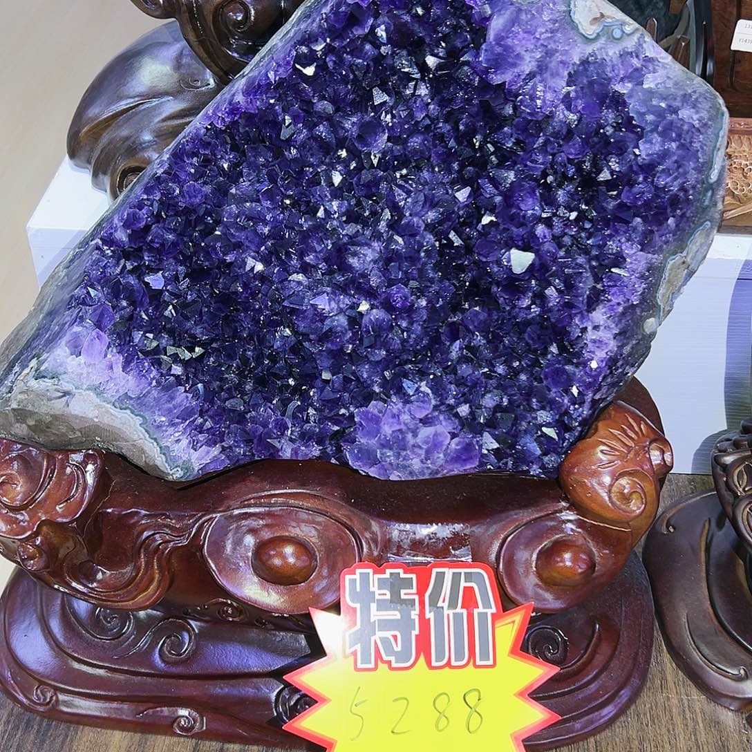 未镶嵌紫晶大型摆件（非配饰）