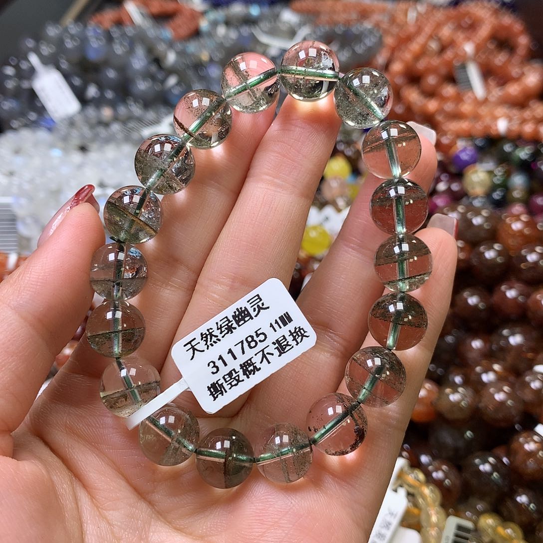 水晶手链未镶嵌，