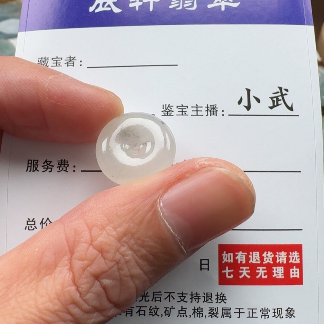 翡翠未镶嵌颈饰    2