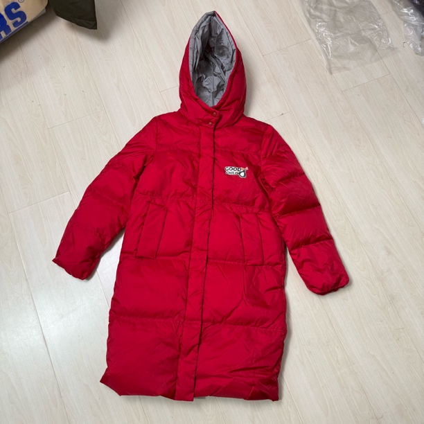 断码！24493女款中长款羽绒服