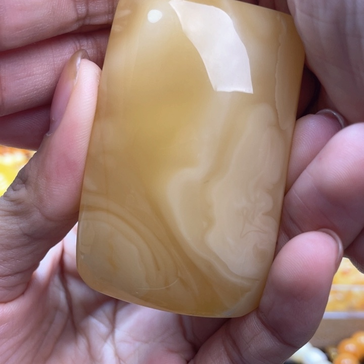 蜜蜡手串未镶嵌蜜蜡无事牌