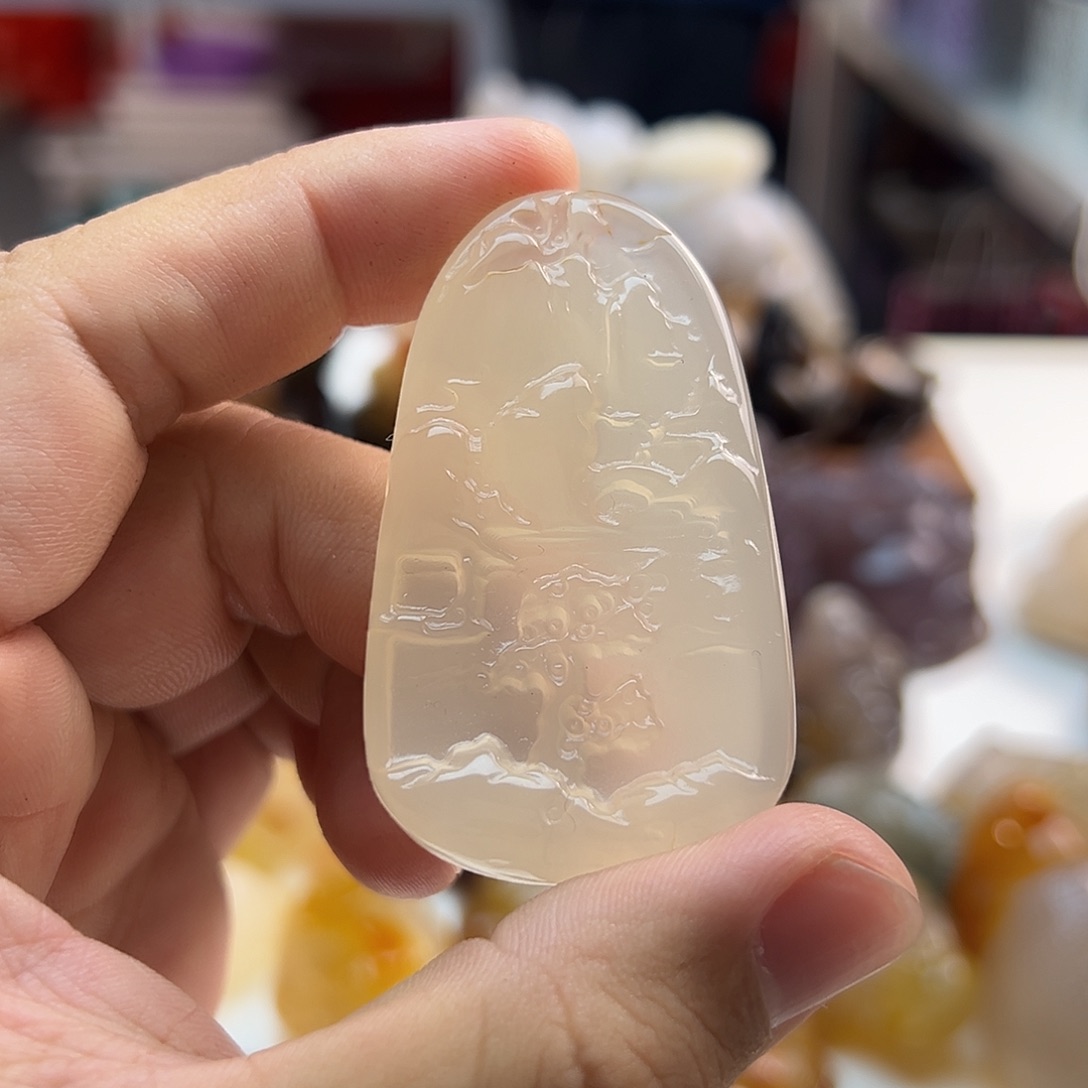 玛瑙/玉髓未镶嵌颈饰