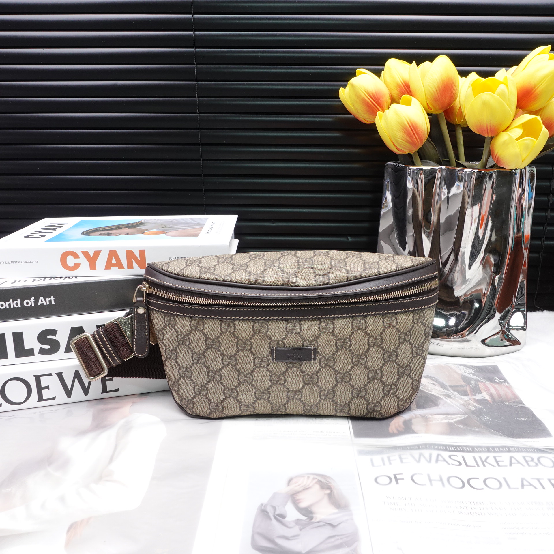 95新 GUCCI/古驰 胸包/T20237991