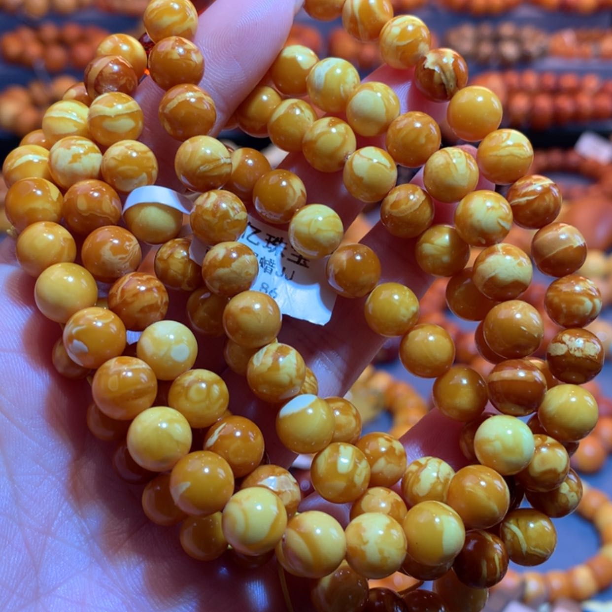 【闪购商品】未镶嵌蜜蜡手链蜜蜡手链