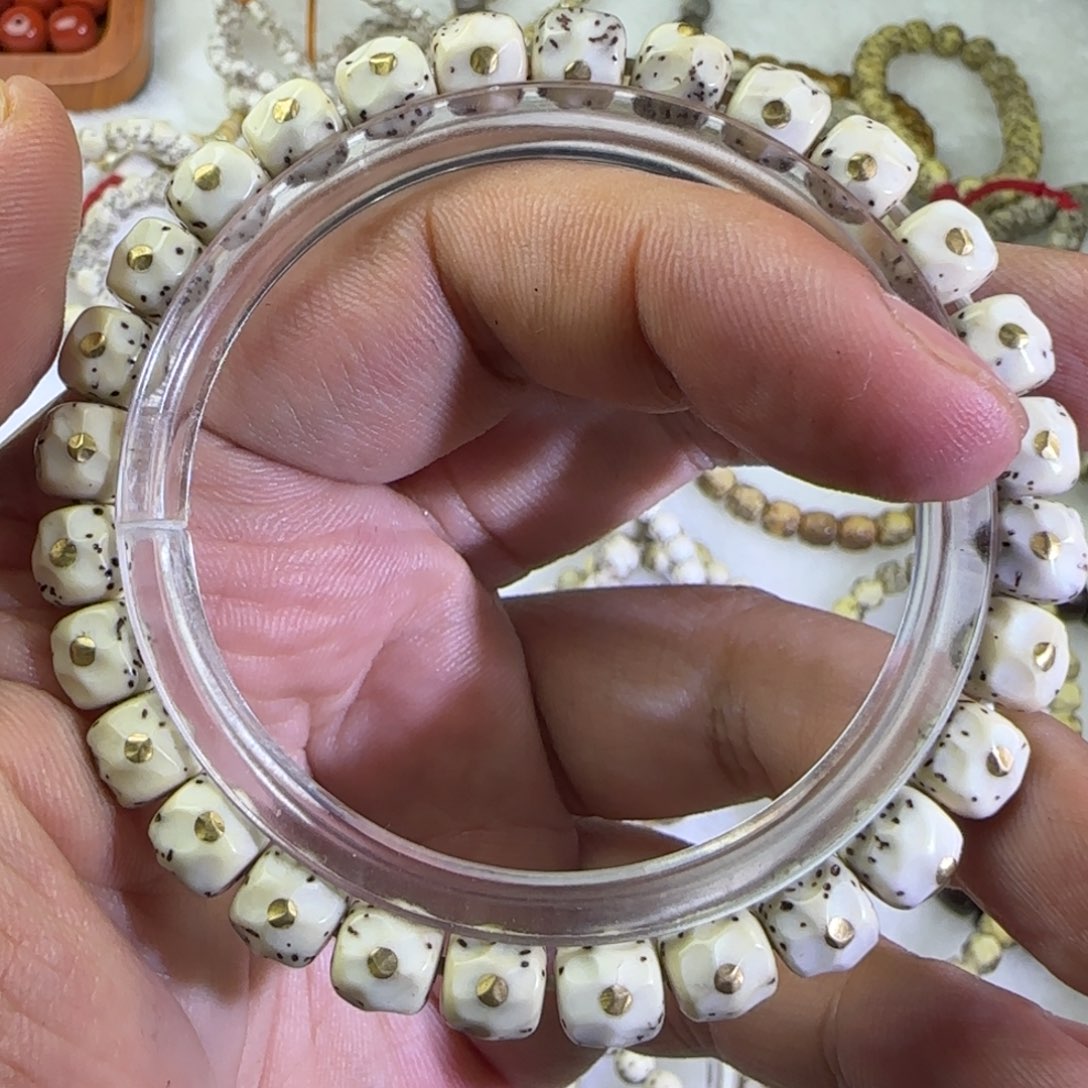 星月菩提吊坠8改手工无相满镶嵌