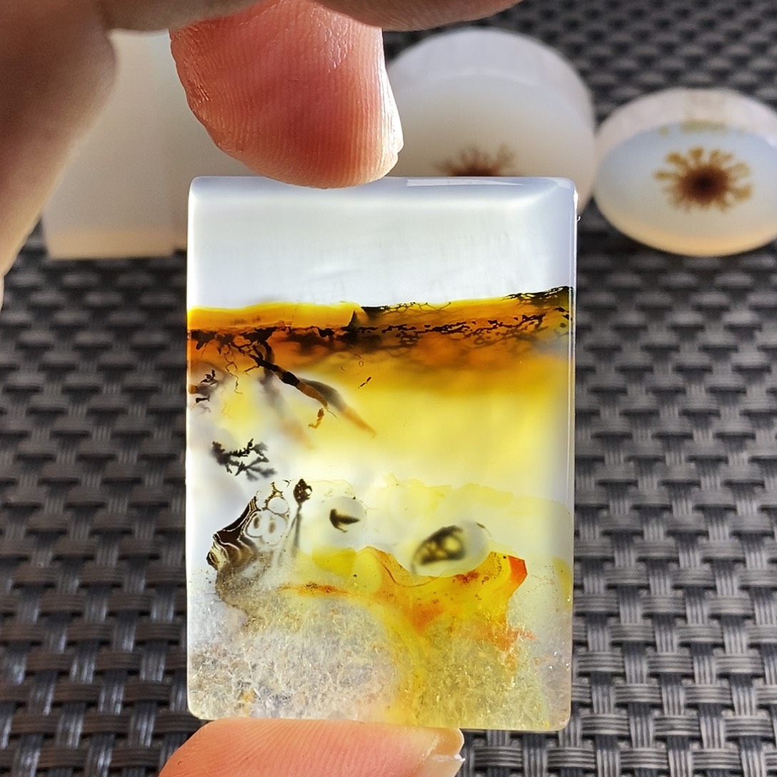 玛瑙/玉髓未镶嵌吊坠(不含链)810