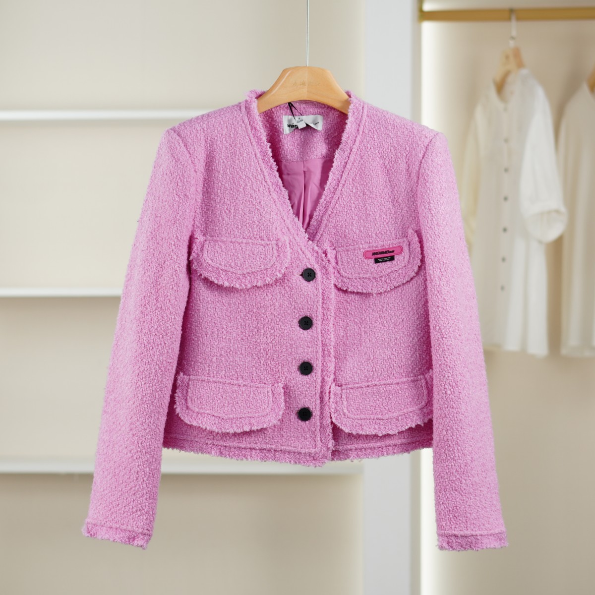 麦迪尚品【文M】51105952 春秋时尚气质小香短外套品牌女装