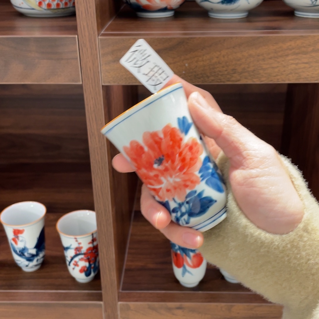 微瑕釉下彩纯手绘