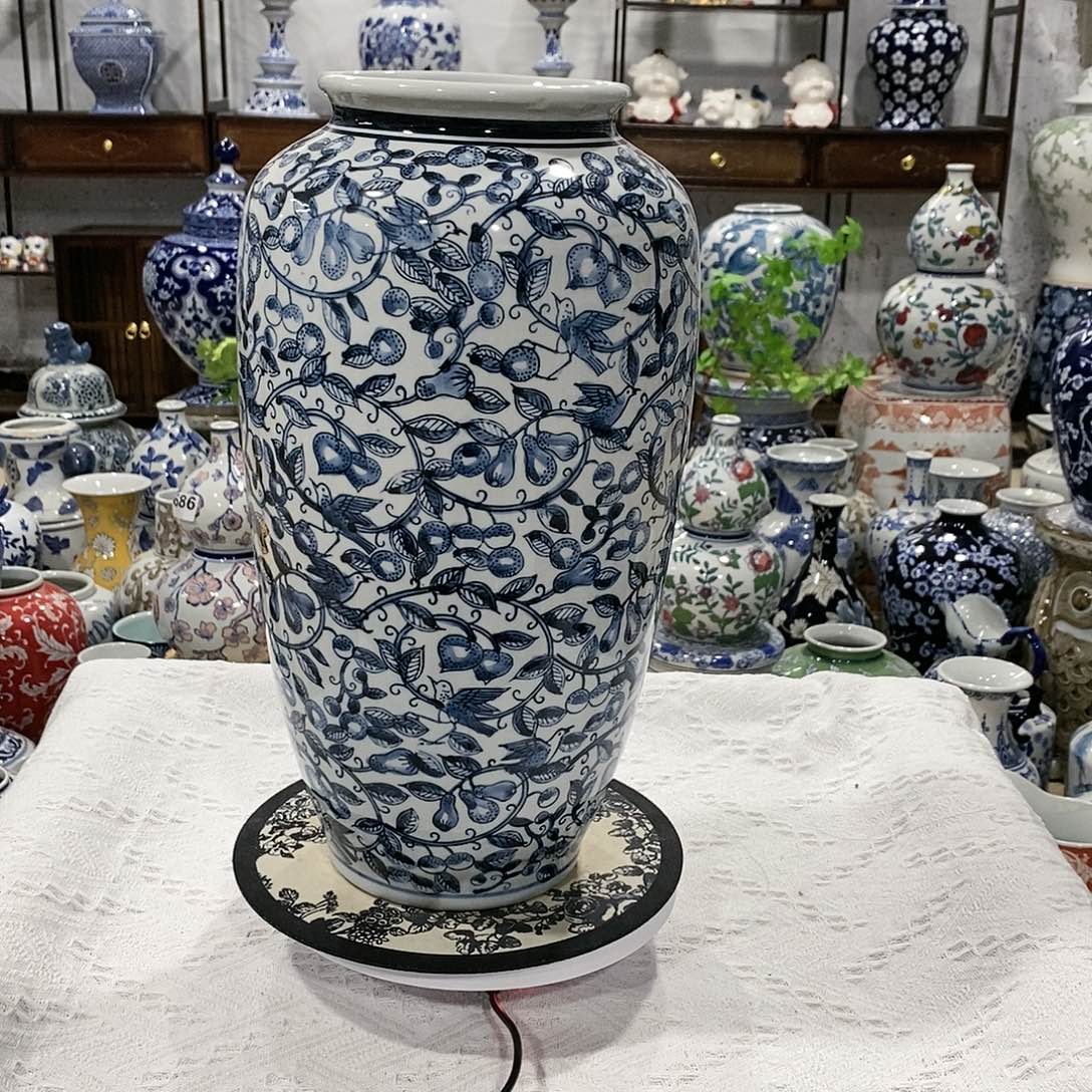 【闪购商品】摆件大号萝卜瓶瓷器38.14.20…………