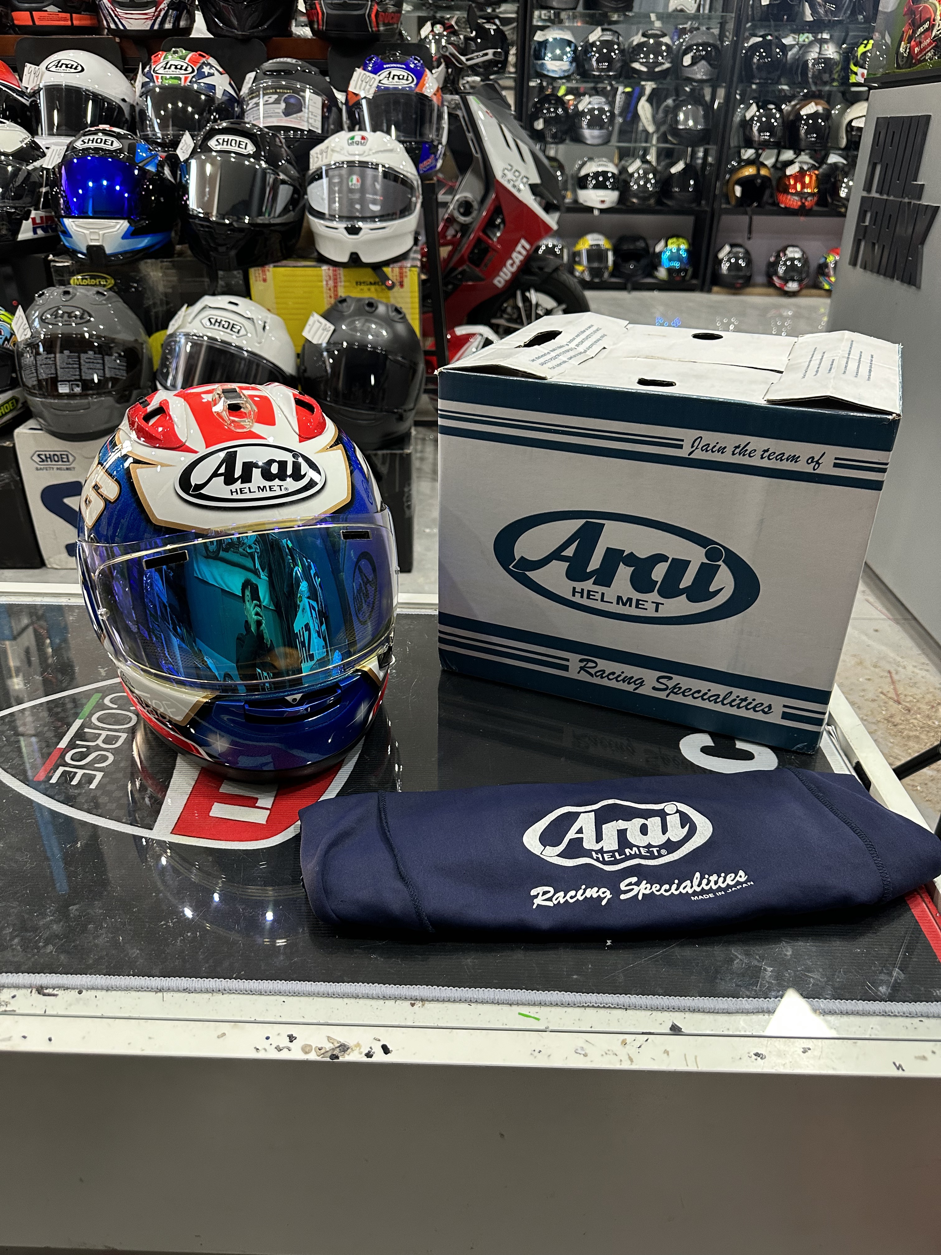 Arai RX7-X 头盔正品 尺码L码 成色92新