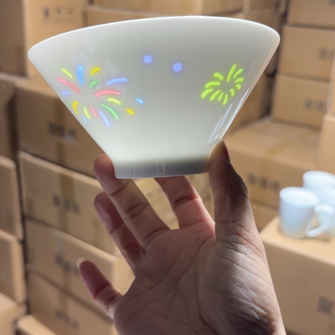 @***･碗瓷景德镇陶瓷两只微瑕