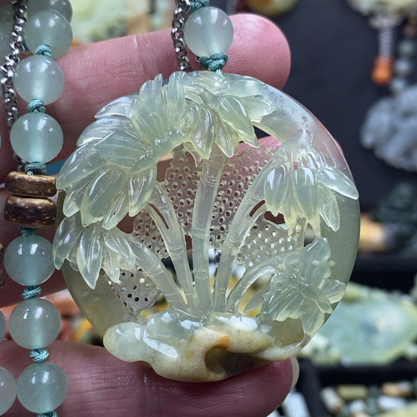 【闪购商品】岫玉岫玉吊坠未镶嵌