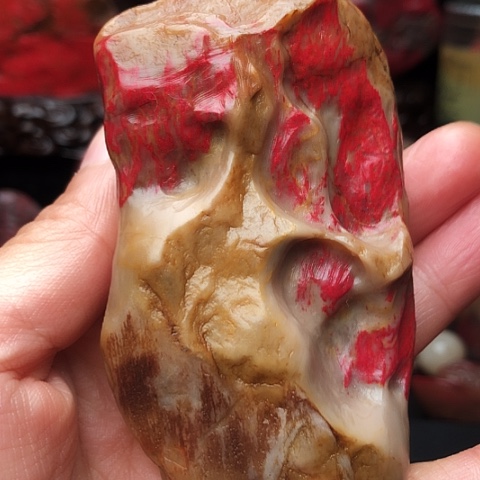 石***爱昌化鸡血石昌化鸡血石原石