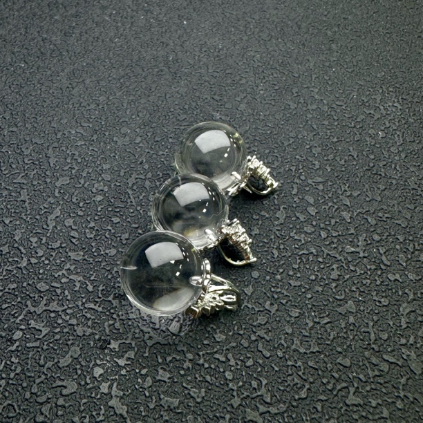 【小宝晶选】天然白水晶吊坠 多样性发一件 约14mm 920XBOS