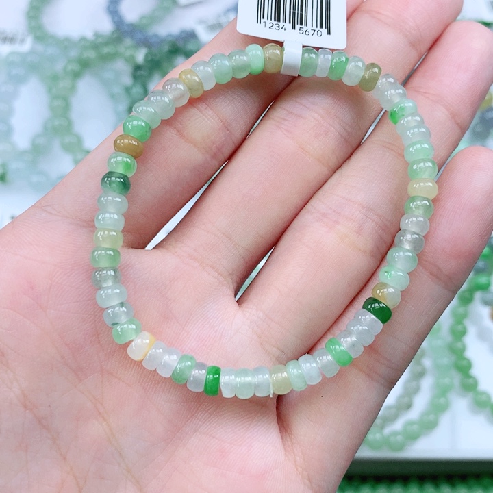 未镶嵌手链翡翠翡翠