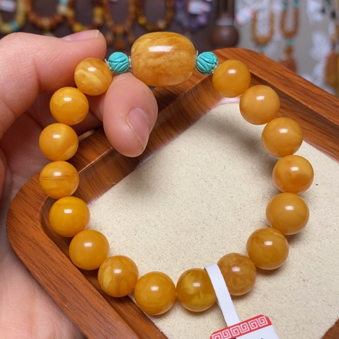 【闪购商品】手链蜜蜡未镶嵌手串