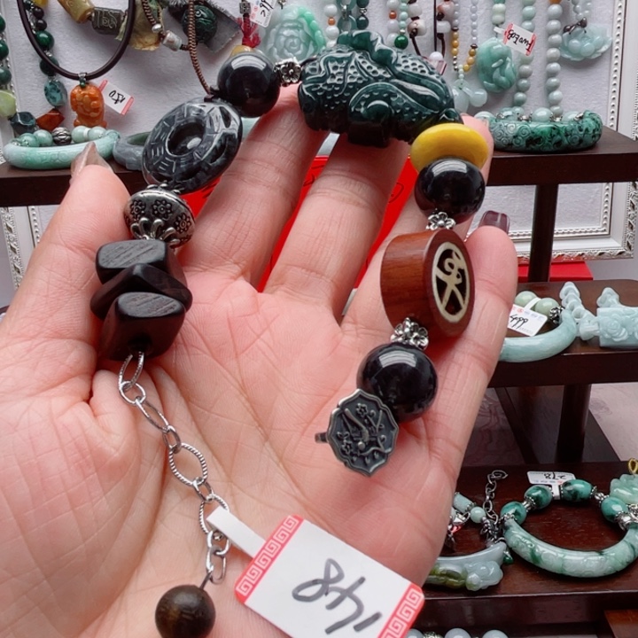 银时尚百搭手链022