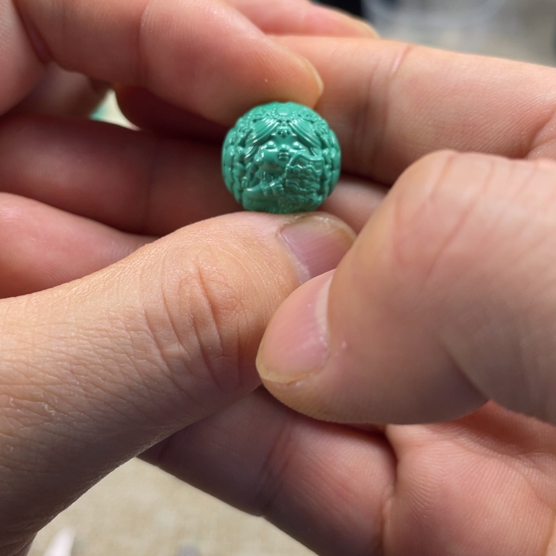 原生态湖北矿小配饰，直径15