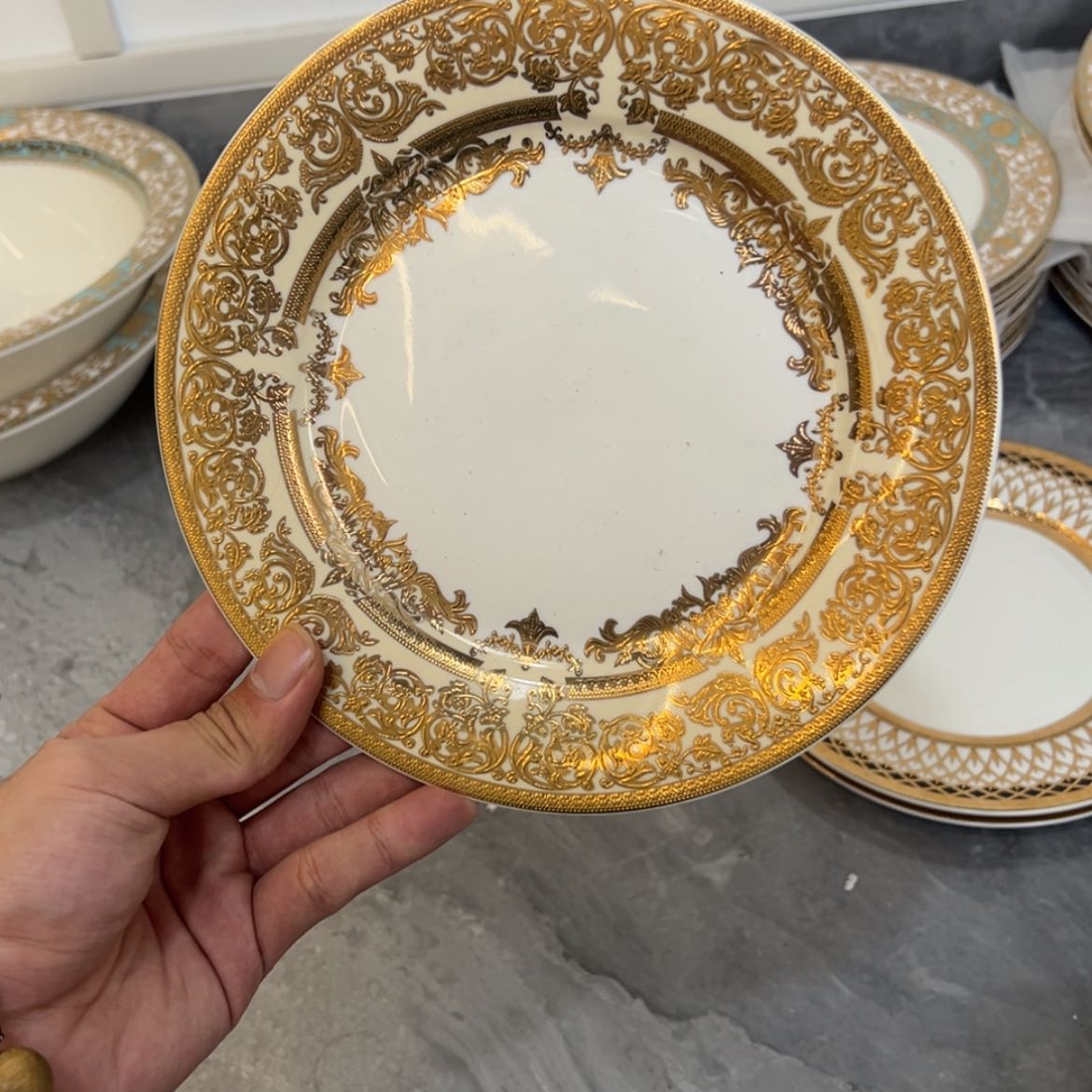 【闪购商品】瓷片7.5寸平盘两个一单福利价