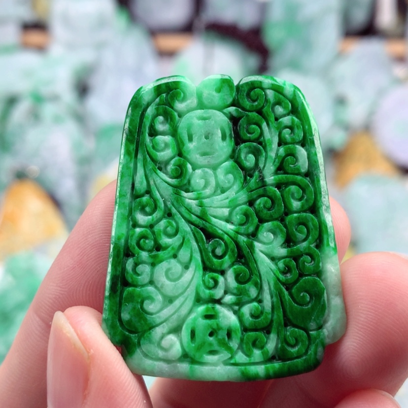 【闪购商品】翡翠吊坠(不含链)未镶嵌