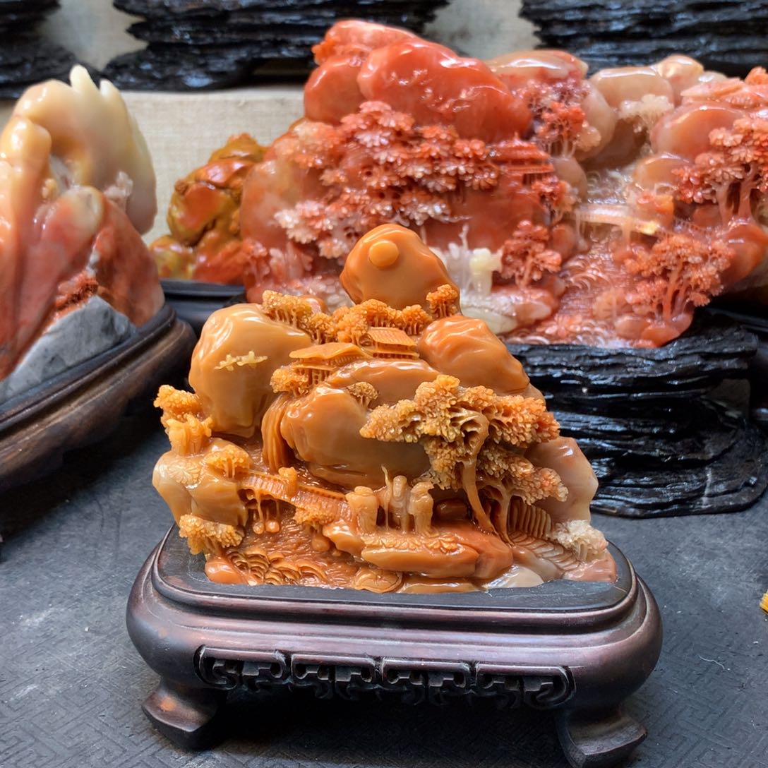 寿山石寿山石摆件