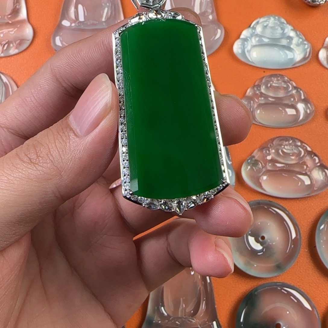 定制翡翠未镶嵌天然